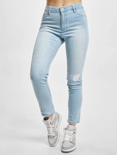 Urban Classics / High Waisted Jeans Ladies High Waist in blauw