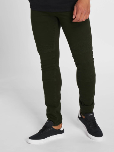 2Y / Slim Fit Jeans Dio in olijfgroen