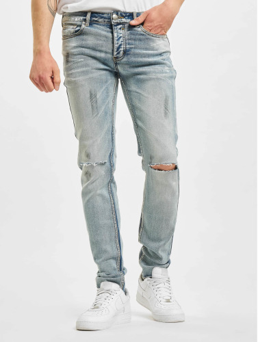 Sixth June / Slim Fit Jeans Destroyed Washed in blauw