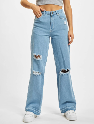 Karl Kani / Loose fit jeans Distressed Wide Loose Fit in blauw