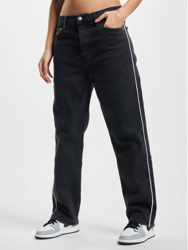Calvin Klein / Straight fit jeans Dad in zwart