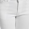 Urban Classics / Straight fit jeans Ladies Cut Knee in wit