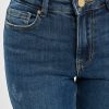 Pieces / Slim Fit Jeans pcLili Slim Mid Waist Noos in blauw