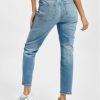 Only / Slim Fit Jeans Onlemily Repaired in blauw
