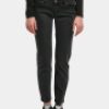Urban Classics / Straight fit jeans Ladies Low Waist Straight Denim in zwart